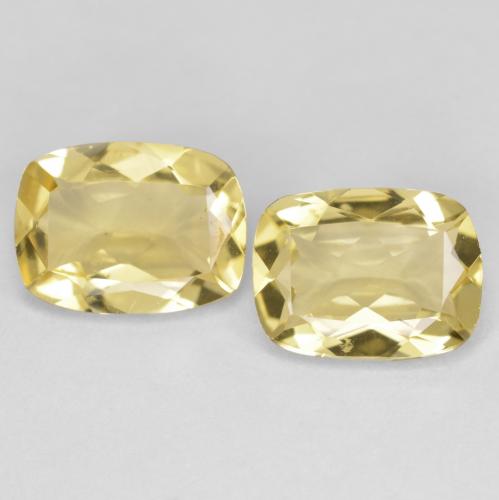 Light Yellow Golden Beryl Gem - 1.4ct Cushion-Cut (ID: 602410)