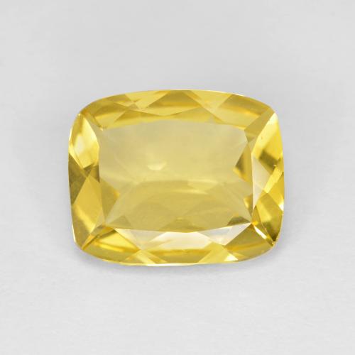 Medium Yellow Golden Beryl Gem - 2.1ct Cushion-Cut (ID: 603103)
