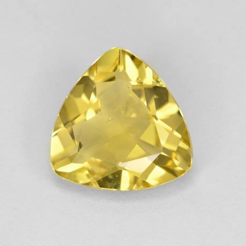 Amarillo toscana Berilo Dorado Gema - 1.8ct Forma trillón (ID: 603111)