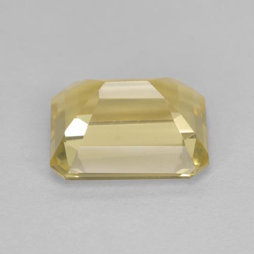 Golden Beryl Gemstone in 9 x 7 mm (calibrated) Size for Sale, Golden Beryl Stone in Light Gold Color