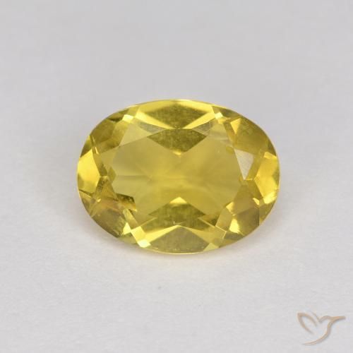 8 x 6,1mm gelber Goldener Beryll im Ovalschliff aus Madagaskar, Gewicht 1,13 ct, Garantiert echter Edelstein in VVS-VS Reinheit, 1 Stück Goldener Beryll - die Farbe ist Gelb, Mohs-Härte von 7,5 - 8 Geeignet für den täglichen Gebrauch im Schmuck, Photo A