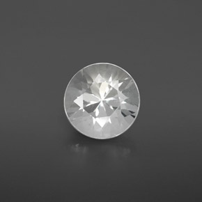 2.78 ct White Goshenite Gemstone, Goshenite Gem in Diamond-Cut Shape for Sale.