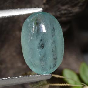 1.87 ct Turquoise Grandidierite Gemstone, Grandidierite Gem in Oval Cabochon Shape for Sale.