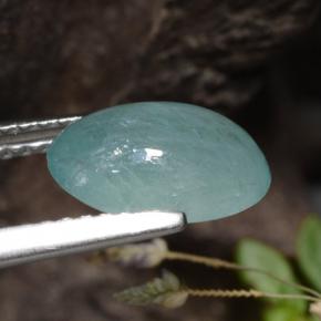 Grandidierite Gemstone in 9.9 x 6.8 mm Size for Sale, Grandidierite Stone in Electric Blue Color