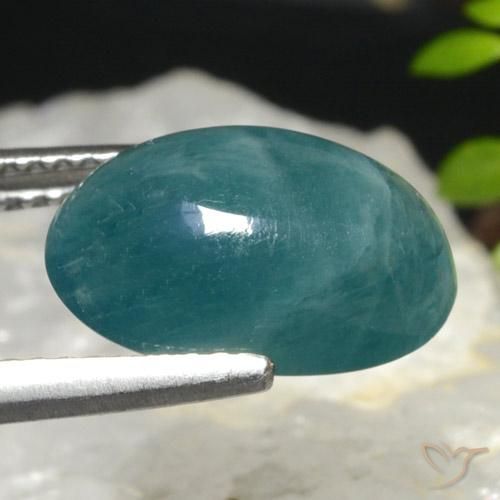Grandidierite Gemstone in 13 x 9 mm (calibrated) Size for Sale, Grandidierite Stone in Blue Green Color