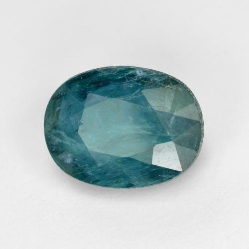 2.16 ct Turquoise Grandidierite Stone, Natural Grandidierite in Oval Facet Shape for Sale