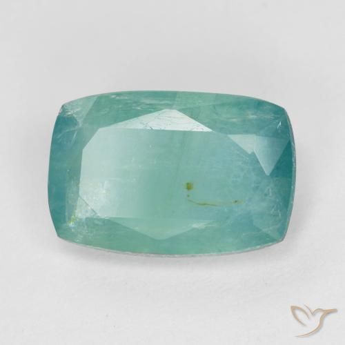 2.20 ct Turquoise Grandidierite Stone, Natural Grandidierite in Cushion-Cut Shape for Sale