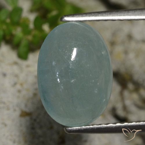 3.78 ct Blue Green Grandidierite, 11.4 x 8.5 mm Oval Cut From Madagascar, Photo A