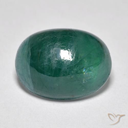 4.32 ct Turquoise Grandidierite Stone, Natural Grandidierite in Oval Cabochon Shape for Sale