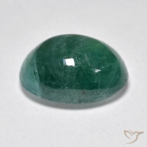 Grandidierite Gemstone in 11.2 x 8.5 mm Size for Sale, Grandidierite Stone in Dark Green Blue Color