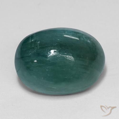 Grandidierite Gemstone in 11.7 x 8.7 mm Size for Sale, Grandidierite Stone in Dark Blue Green Color