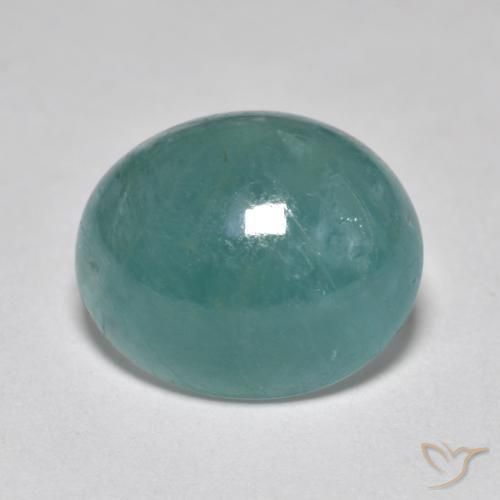 4.89ct Natural Greenish Blue Grandidierite, Oval, Translucent