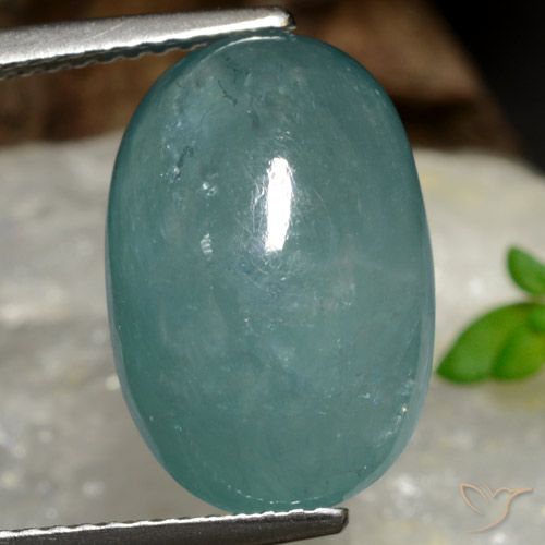 9.18 ct Blue Green Grandidierite, 15.2 x 10.2 mm Oval Cut From Madagascar, Photo A