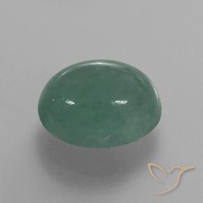 Grandidierite Gemstone in 12 x 10 mm (calibrated) Size for Sale, Grandidierite Stone in Medium Bluish Green Color