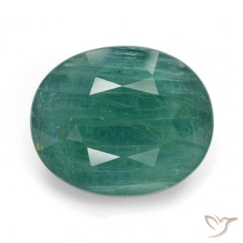8.66ct Natural Greenish Blue Grandidierite, Oval, I1