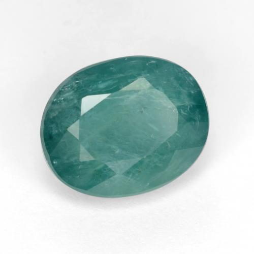 5.05 ct Turquoise Grandidierite Stone, Natural Grandidierite in Oval Facet Shape for Sale