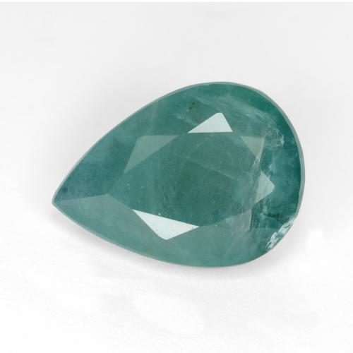 Deep Turquoise Grandidierite Gem - 4.2ct Sfaccettatura a pera (ID: 548055)