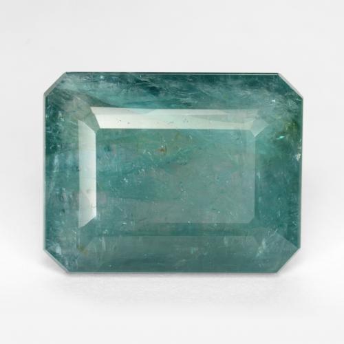 9.79 ct Turquoise Grandidierite Gemstone, Grandidierite Gem in Octagon Facet Shape for Sale.