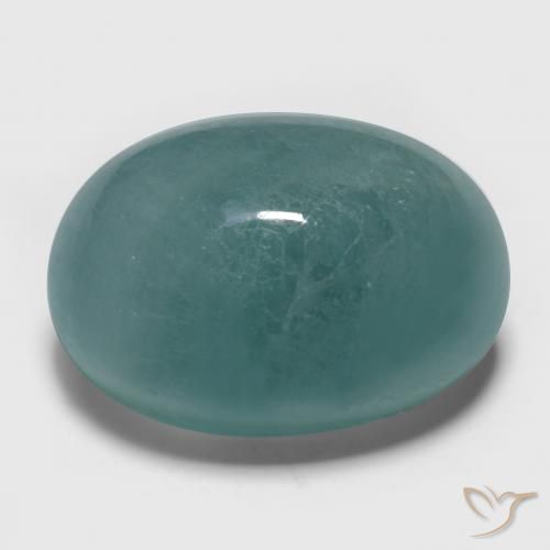 17.66 ct Blue Green Grandidierite, 18.2 x 12.8 mm Oval Cut From Madagascar, Photo A