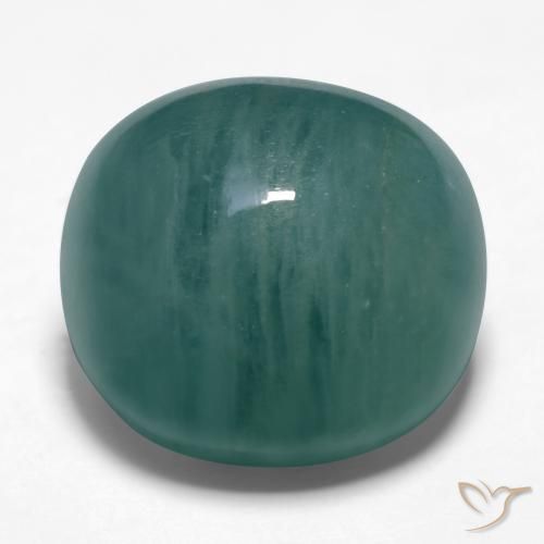 22.15ct Natural Deep Blue Green Grandidierite, Oval, Translucent