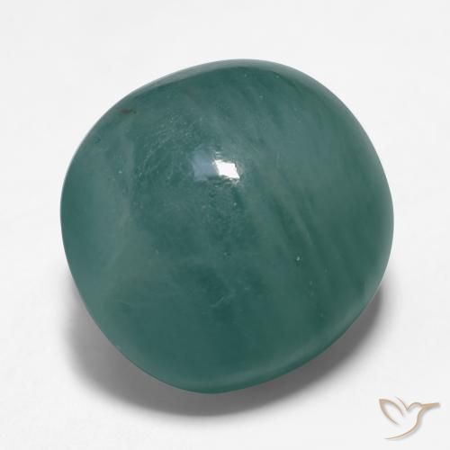 22.15 ct Turquoise Grandidierite Stone, Natural Grandidierite in Oval Cabochon Shape for Sale