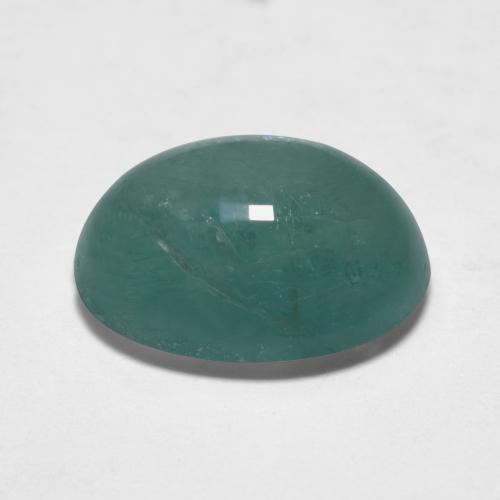 Grandidierite Gemstone in 13.9 x 10.9 mm Size for Sale, Grandidierite Stone in Turquoise Color