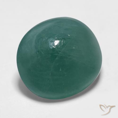 11.10 ct Turquoise Grandidierite Stone, Natural Grandidierite in Oval Cabochon Shape for Sale