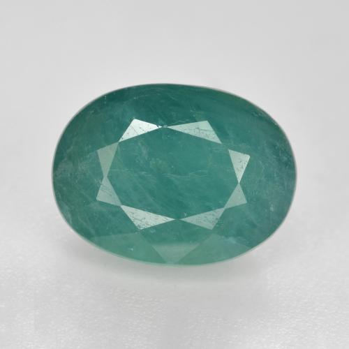 Deep Turquoise Grandidierite Gem - 3.4ct Oval Facet (ID: 561052)