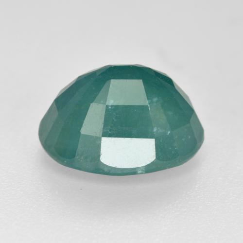 Grandidierite Gemstone in 10.3 x 7.6 mm Size for Sale, Grandidierite Stone in Deep Turquoise Color
