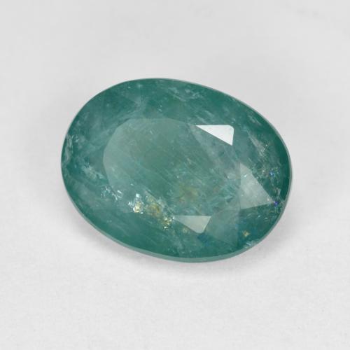 1.87 ct Turquoise Grandidierite Stone, Natural Grandidierite in Oval Facet Shape for Sale