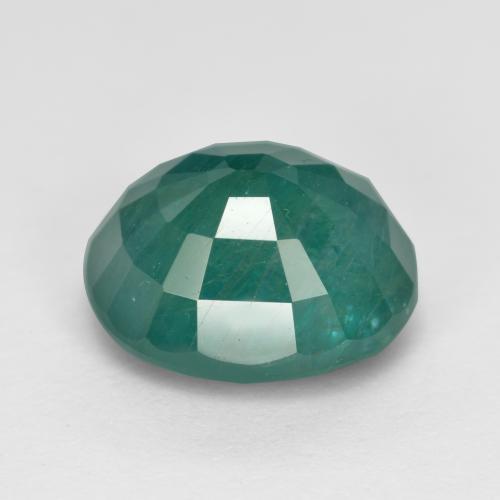 Grandidierite Gemstone in 9.9 x 8.6 mm Size for Sale, Grandidierite Stone in Green-Blue Color