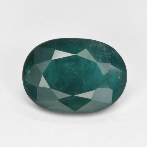 2.06 ct Turquoise Grandidierite Gemstone, Grandidierite Gem in Oval Facet Shape for Sale.