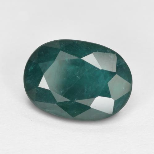 2.06 ct Turquoise Grandidierite Stone, Natural Grandidierite in Oval Facet Shape for Sale