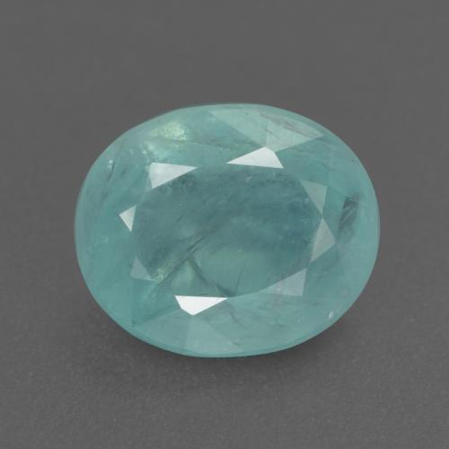 Pale Blue Green Грандидьерит Камень - 2.1ct Фасетный Овал (ID: 561406)
