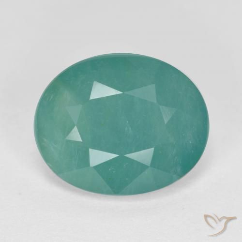 4.31ct Natural Turquoise Grandidierite, Oval, SI