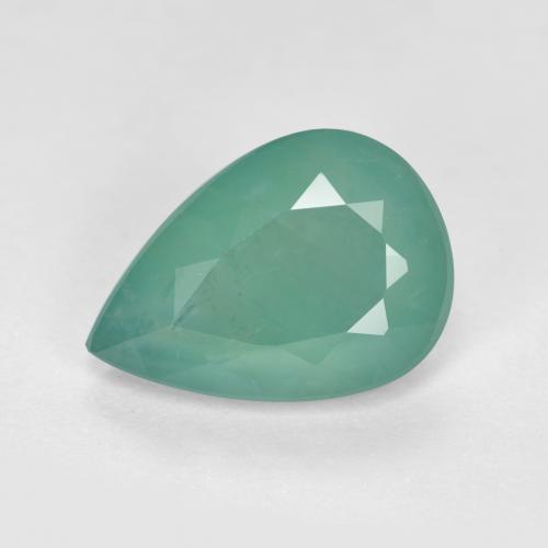 Verde azulado medio Grandidierita Gema - 2.2ct Corte en forma de pera (ID: 561753)