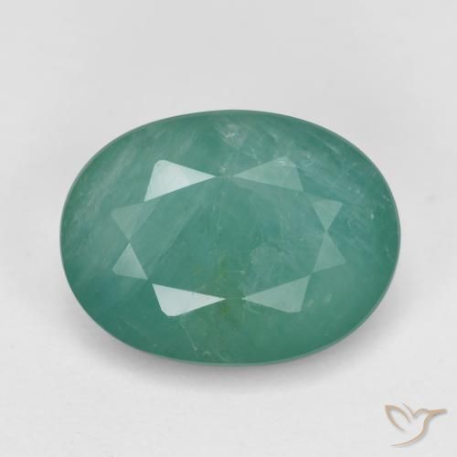 3.56 ct Blue Green Grandidierite, 11.6 x 8.7 mm Oval Cut From Madagascar, Photo A