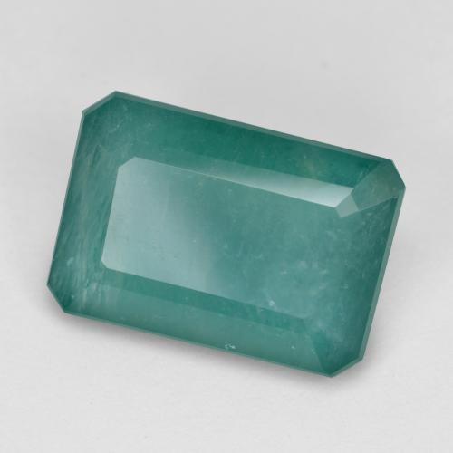 Medium Green Blue Грандидьерит Камень - 4.7ct Фасетный Октагон (ID: 561761)