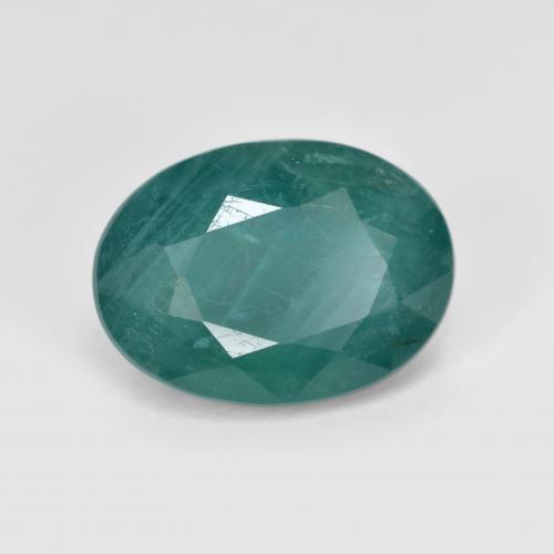 2.85 ct Turquoise Grandidierite Stone, Natural Grandidierite in Oval Facet Shape for Sale