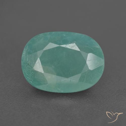 Grandidierite Ovale en damier des États-Unis 2,64 ct, dimension 10,9 x 8mm, pureté si, pierre gemme naturelle Non traité, 1 pièce de grandidiérite de couleur Bleu verdâtre, dureté Mohs de 7 à 7.5 convient aux bijoux de tous les jours, pierre de sagesse, Photo A