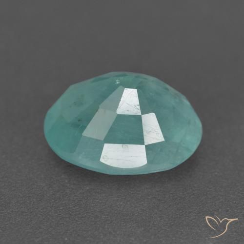 Grandidierite Gemstone in 10 x 8 mm (calibrated) Size for Sale, Grandidierite Stone in Turquoise Color