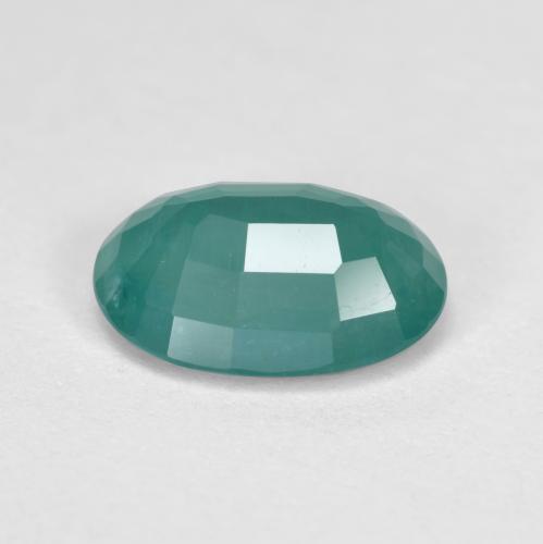 Grandidierite Gemstone in 9.3 x 6.7 mm Size for Sale, Grandidierite Stone in Green-Blue Color