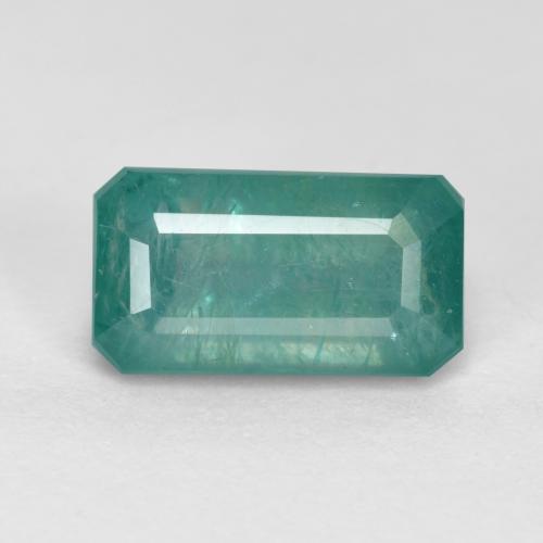 1.45 ct Turquoise Grandidierite Gemstone, Grandidierite Gem in Octagon Facet Shape for Sale.