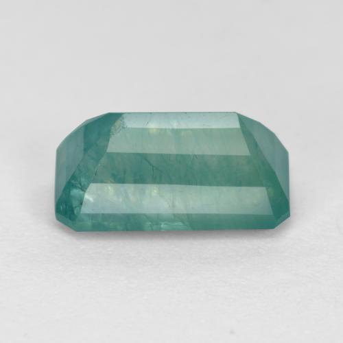 Grandidierite Gemstone in 8.6 x 4.8 mm Size for Sale, Grandidierite Stone in Medium Green Blue Color
