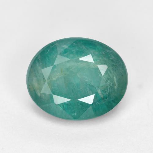 Бирюза Грандидьерит Камень - 1.7ct Фасетный Овал (ID: 561892)