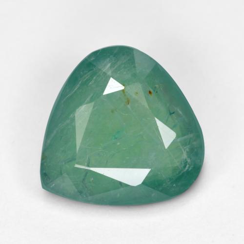 Verde bluastro Grandidierite Gem - 2.1ct Sfaccettatura a pera (ID: 561895)