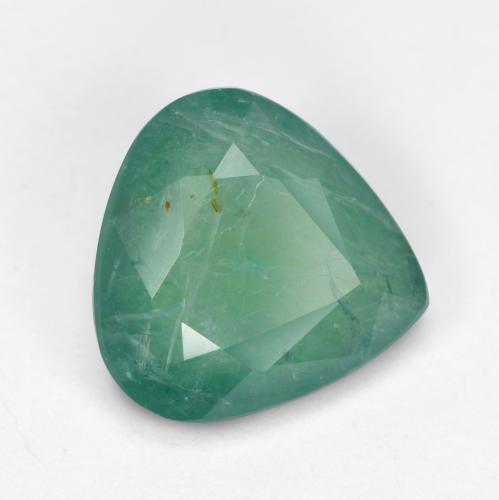 2.13 ct Turquoise Grandidierite Stone, Natural Grandidierite in Pear Facet Shape for Sale