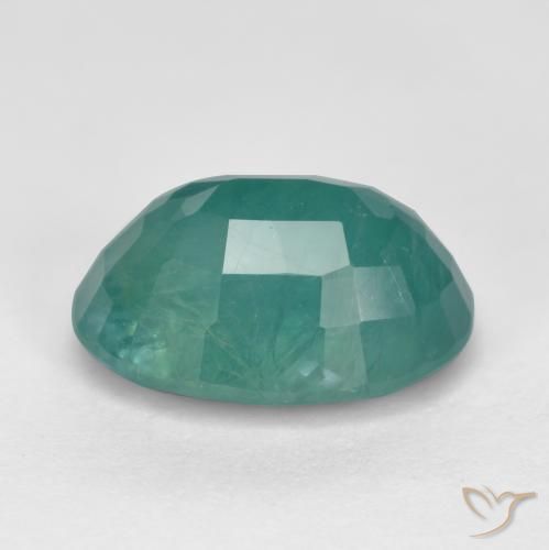 Grandidierite Gemstone in 10 x 7 mm (calibrated) Size for Sale, Grandidierite Stone in Turquoise Color