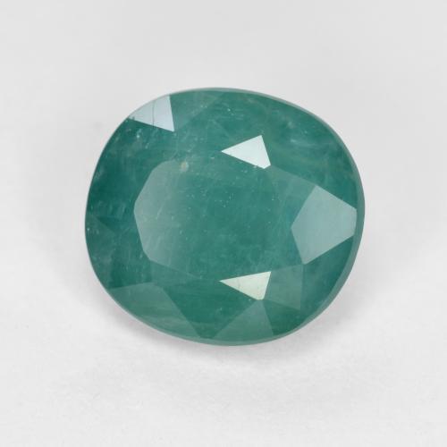 1.56 ct Turquoise Grandidierite Stone, Natural Grandidierite in Oval Facet Shape for Sale