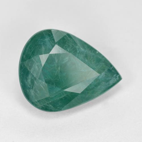 3.19 ct Turquoise Grandidierite Stone, Natural Grandidierite in Pear Facet Shape for Sale